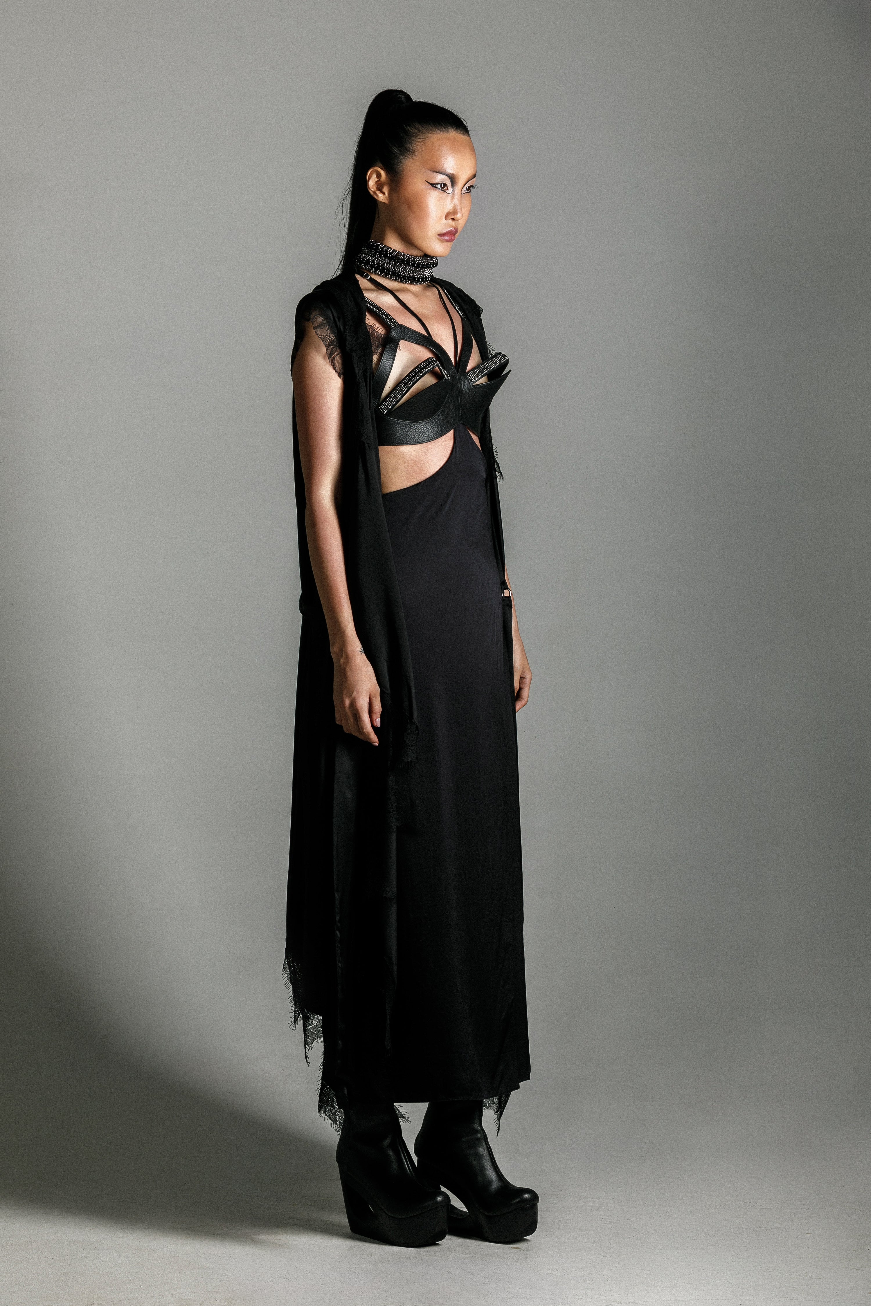 Tamoe Silk Skirt & Teuta French Lace Silk Robe - The Ultimate Bundle