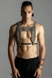 Men's Artemisia Mesh Top in Silver