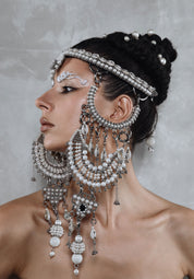 Rushi Headpiece System in Pearl