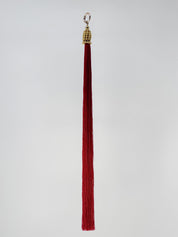 22" Long Gold Cap Polyester Tassel - 2 color variations