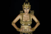 Khutulun Top in Gold & Tamoe Silk Harness Skirt - Dreamy Bundle