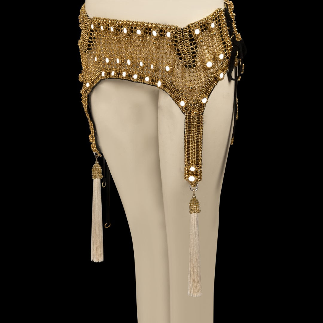 Elohim Modular Garter Belt in Gold - 2 Color Variants