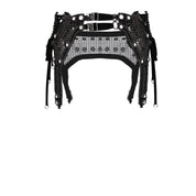 Elohim Modular Garter Belt in Jet Black