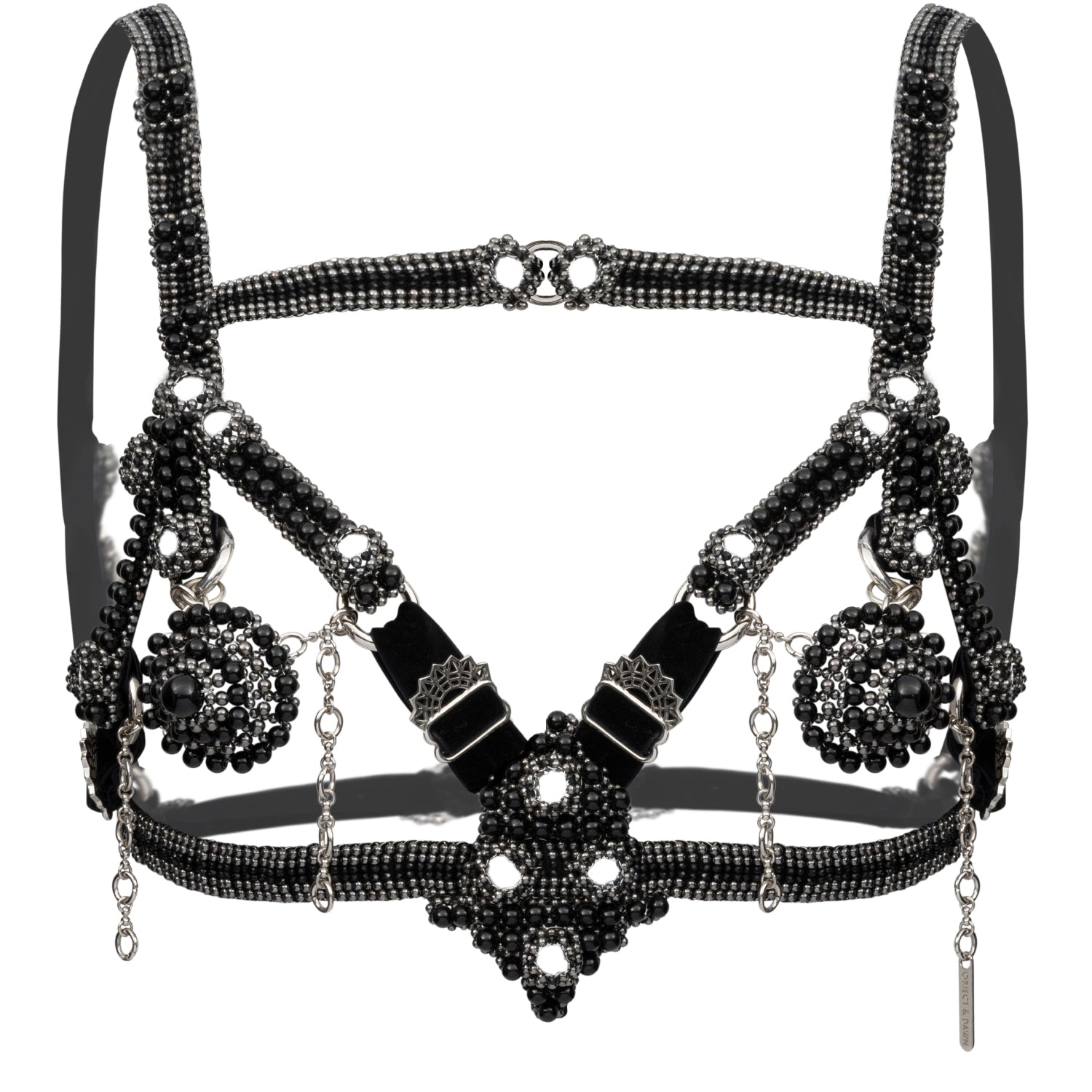 Elohim Modular Harness in Jet Black