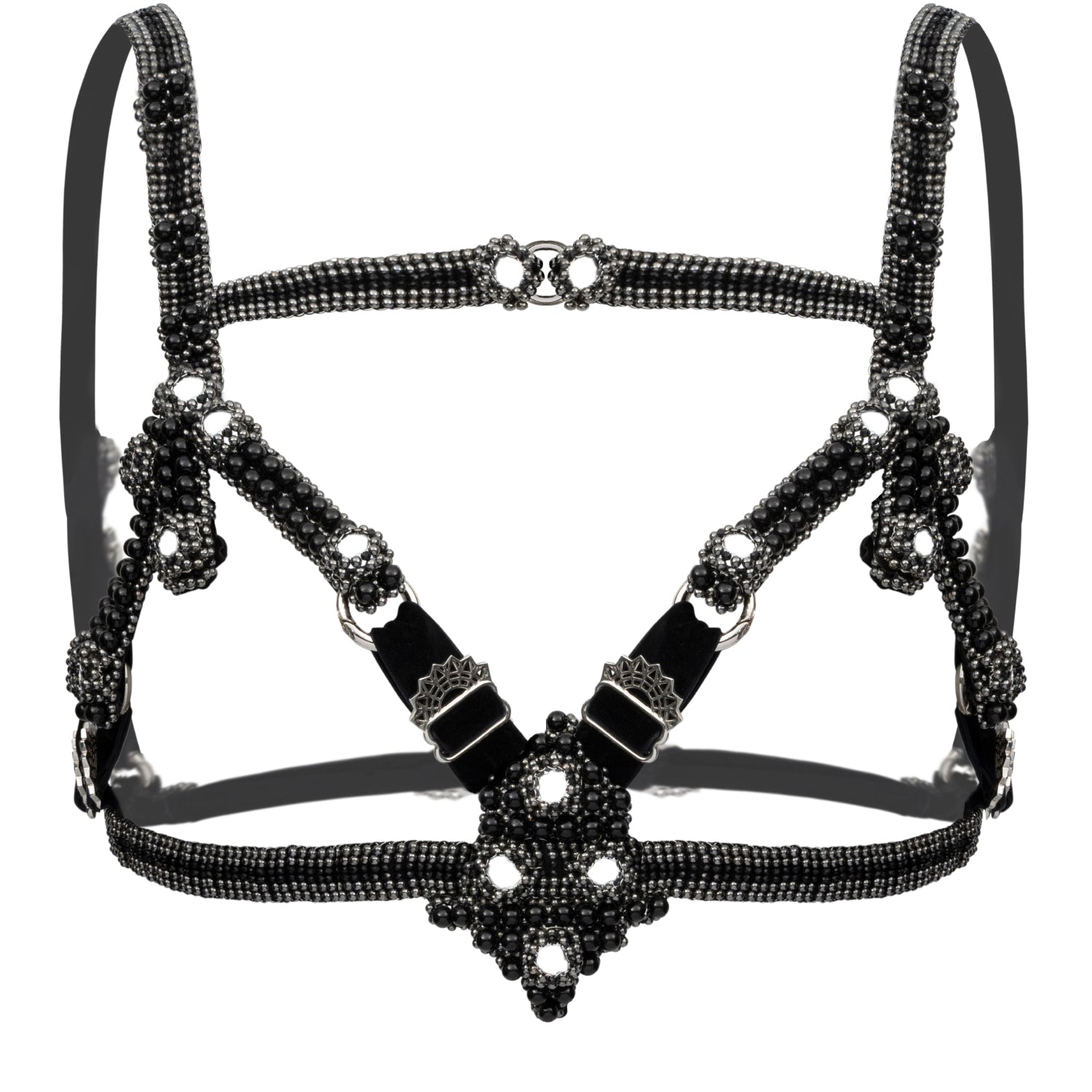 Elohim Modular Harness in Jet Black