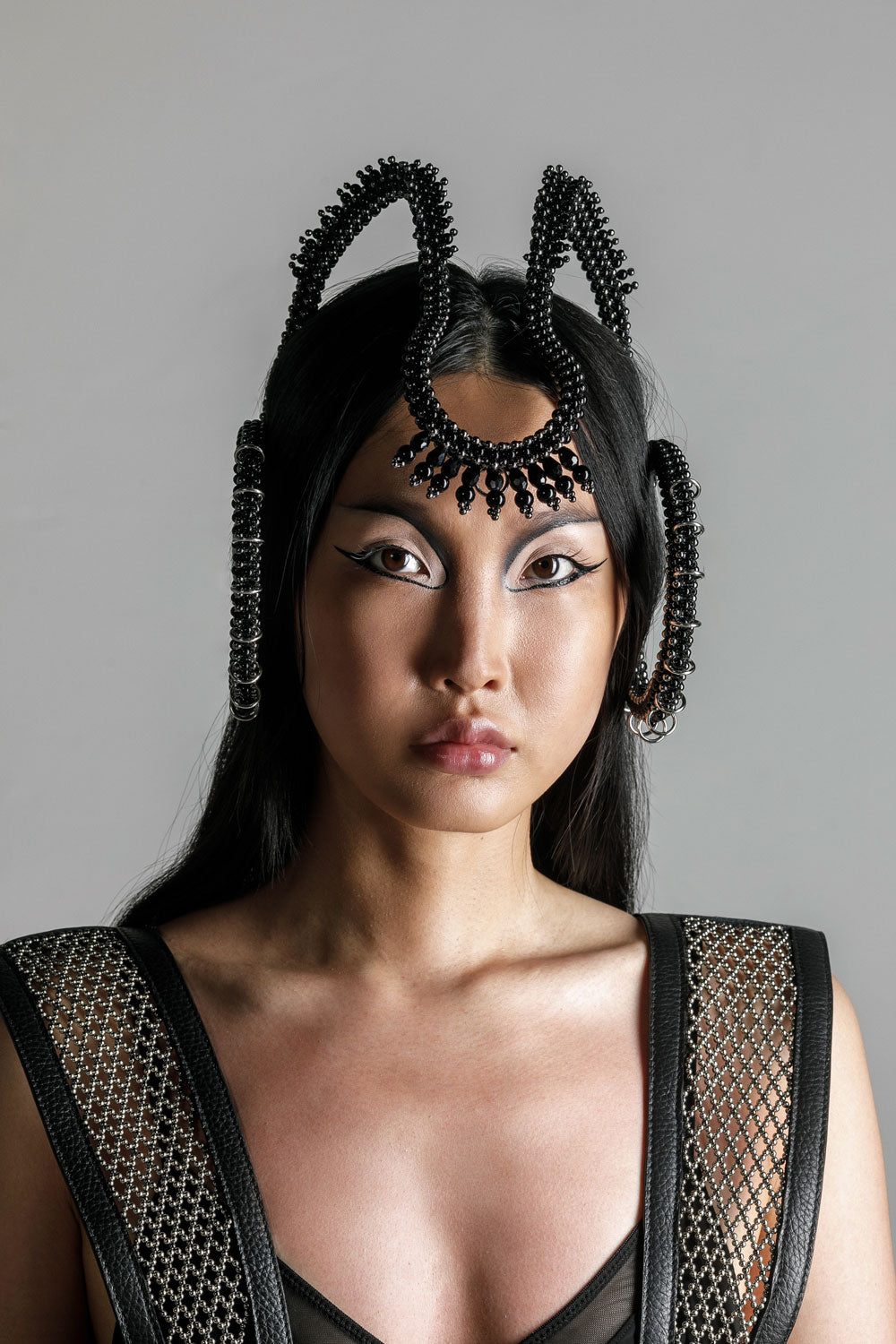 Helios Modular Headpiece System in Jet Black