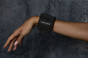 Artemisia Wide Supple Cuff in Jet Black