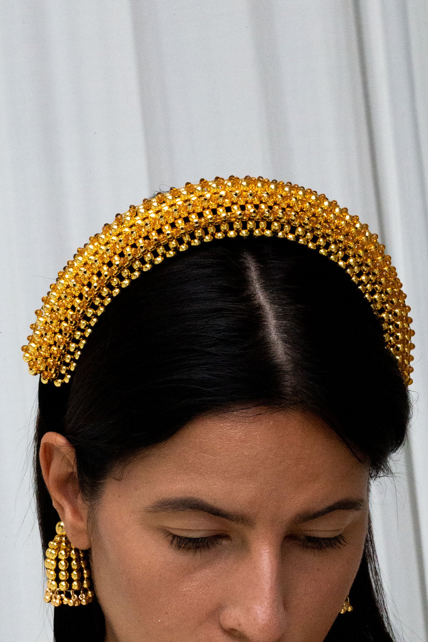 Anais Head Band in 22K Gold Wash