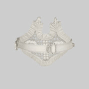 Khutulun Modular Garter Belt In Pearl