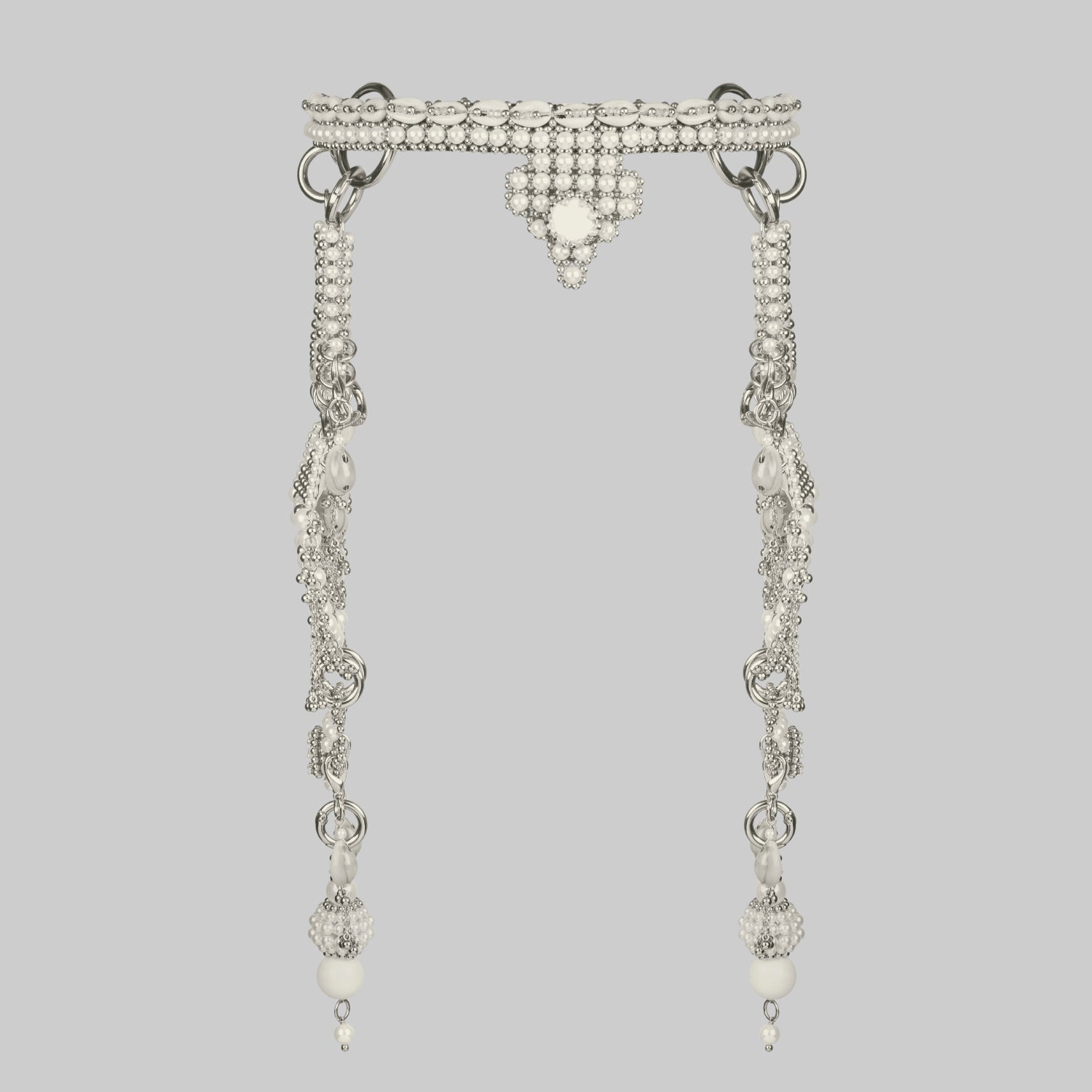 Rushi Headpiece System in Pearl