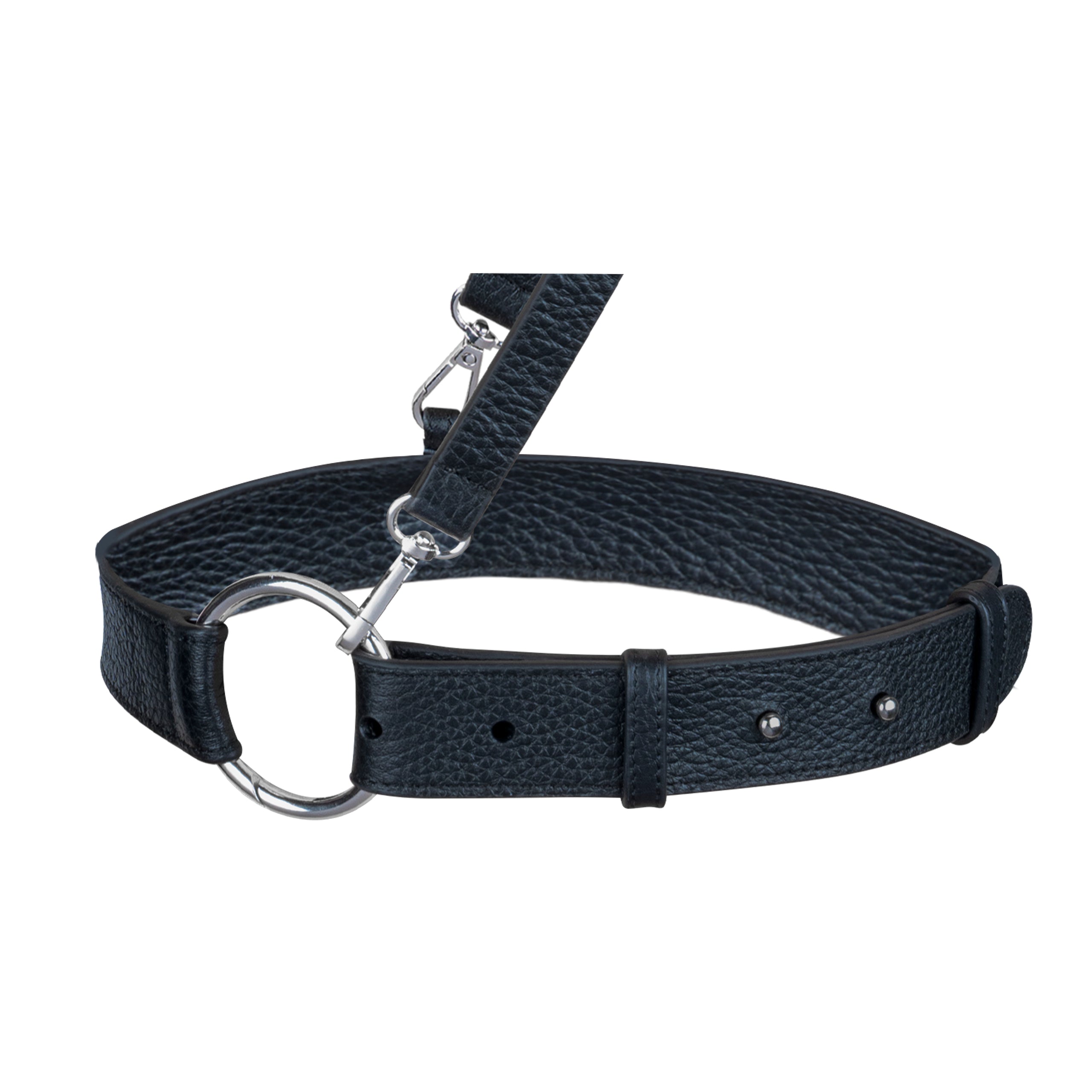 Dog leather outlet body belt