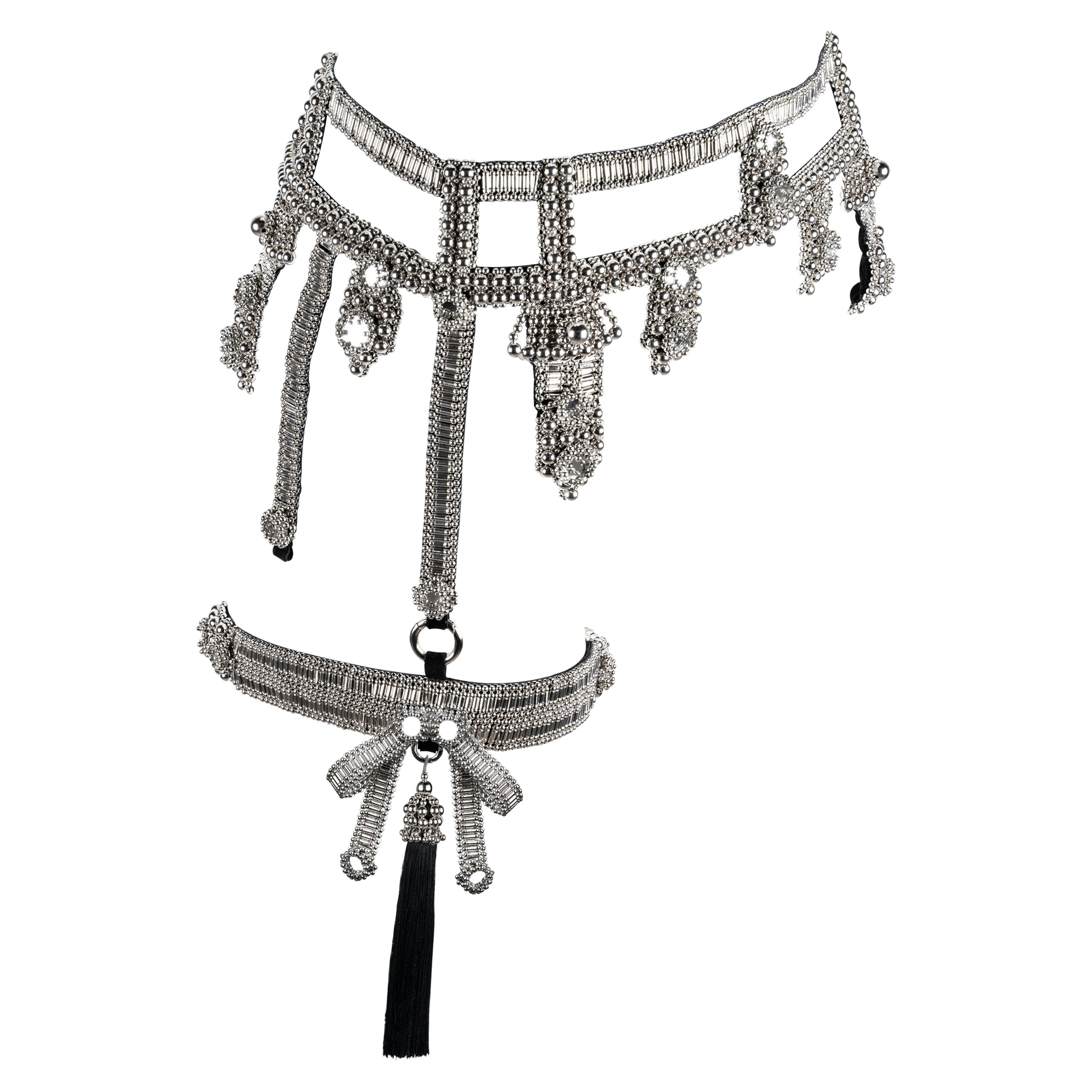 Silver Amaya Modular Garter Band Object Dawn